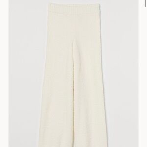 Cream Knit Pants